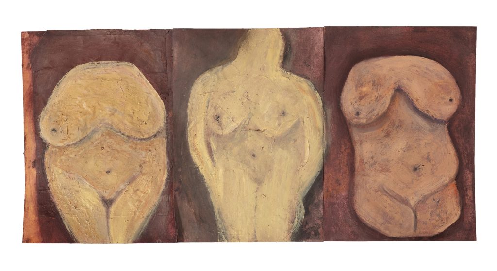 Fecundity | 23x48 cm | Oil Color on paper | 2023