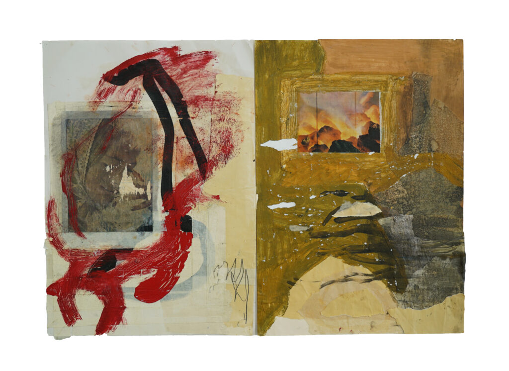 Untitled | 41x60 cm | Collage on cardboard | 2020