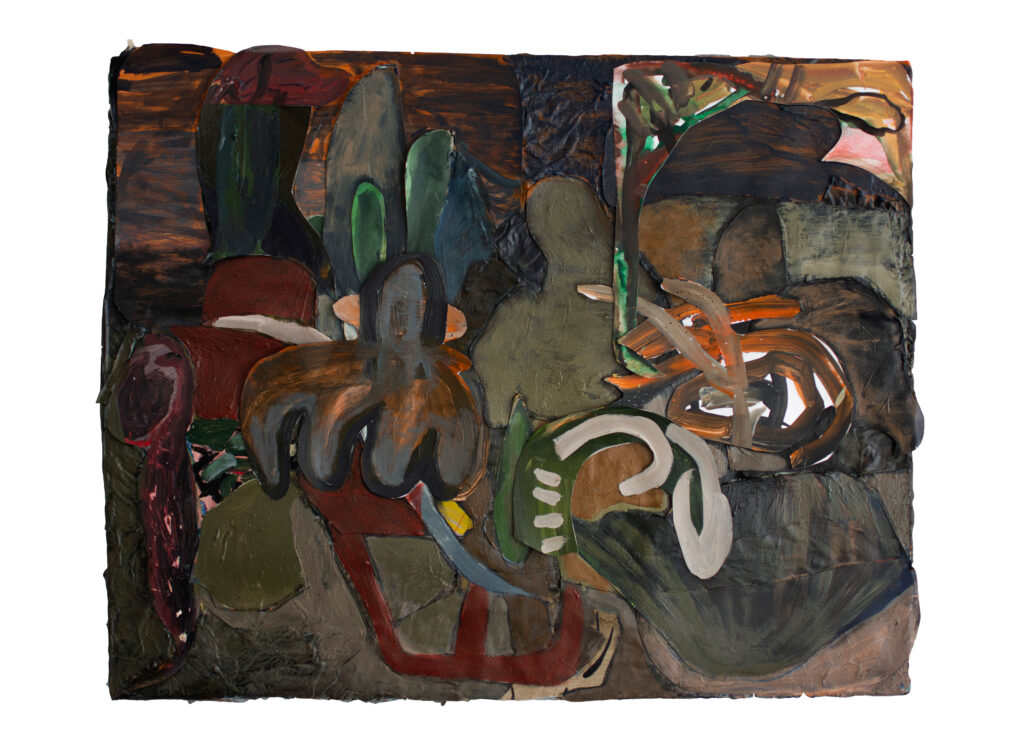Untitled | 39x49 cm | Collage on cardboard | 2020