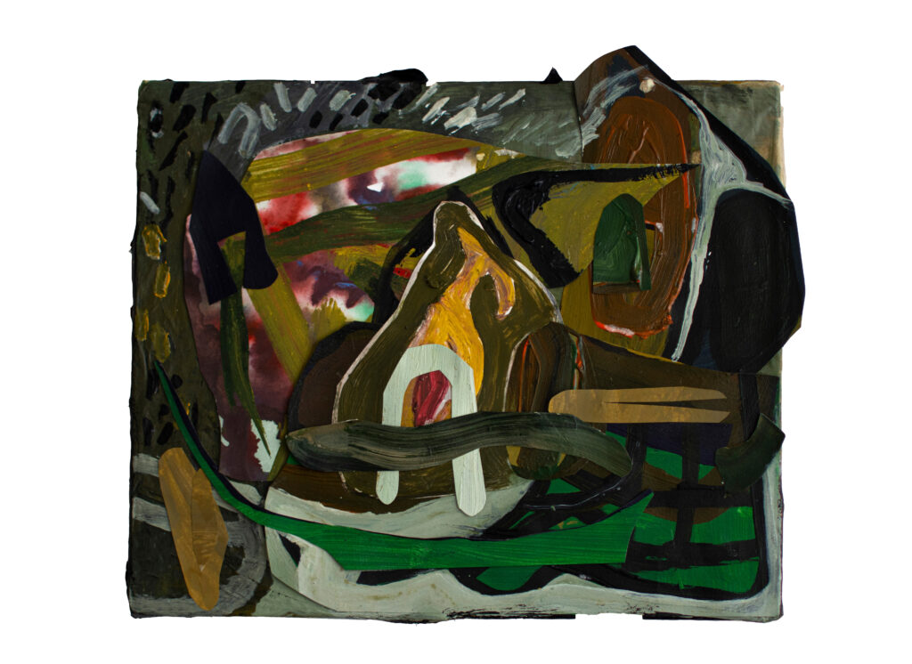 Untitled | 24x30 cm | Collage on cardboard | 2020
