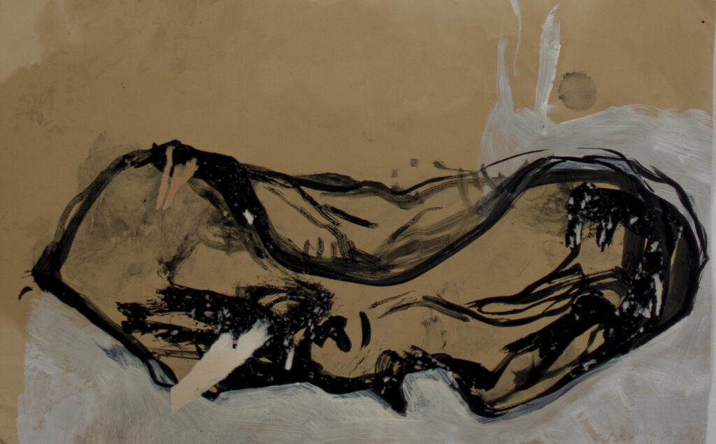 Untitled | 21x31 cm | oil color on paper | 2020