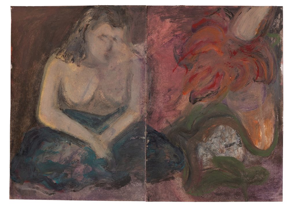 Fecundity | 23x33 cm | Oil color on paper | 2023