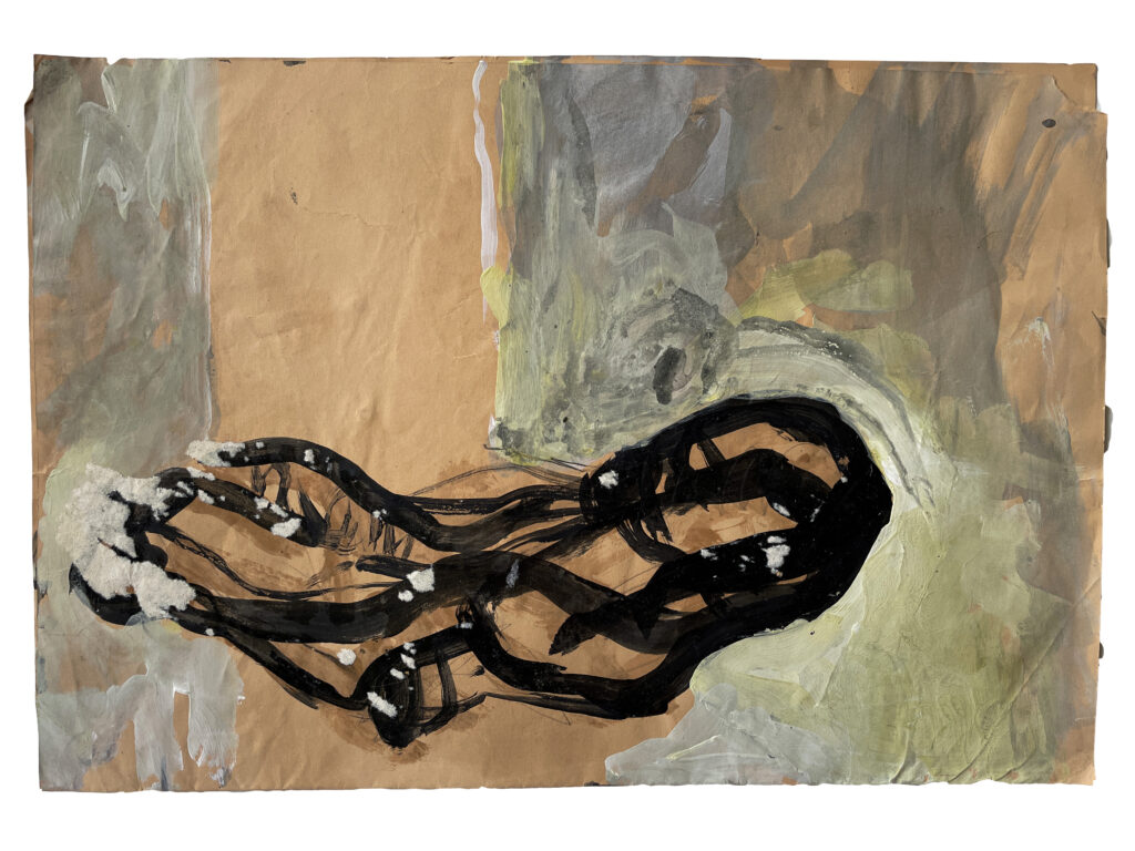 Untitled | 21x31 cm | oil color on paper | 2020