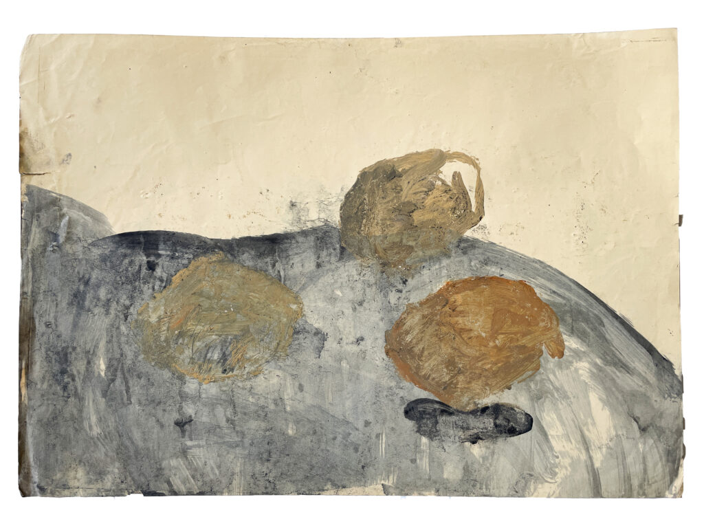 Untitled | 30x43 cm | oil color on paper | 2020