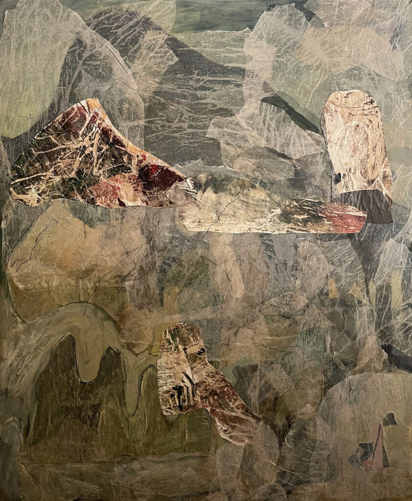 Untitled | 100x70 cm | Collage on cardboard | 2020