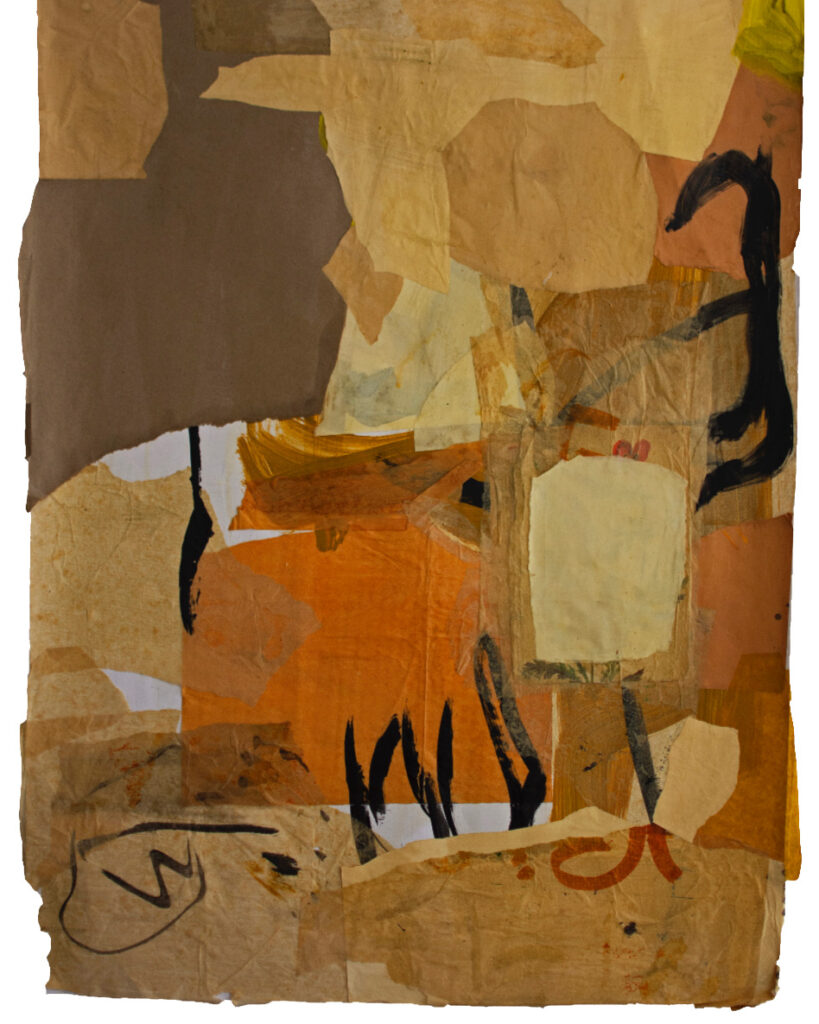 Untitled | 100x70 cm | Collage on cardboard | 2020