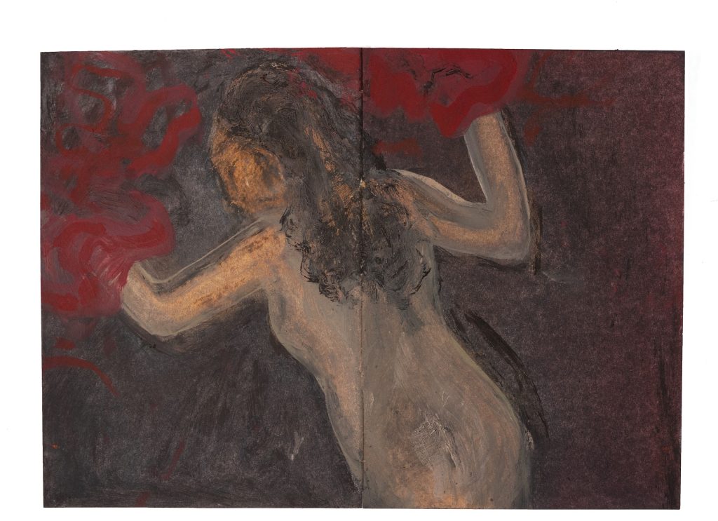 Fecundity | 23x33 cm | Oil color on paper | 2023