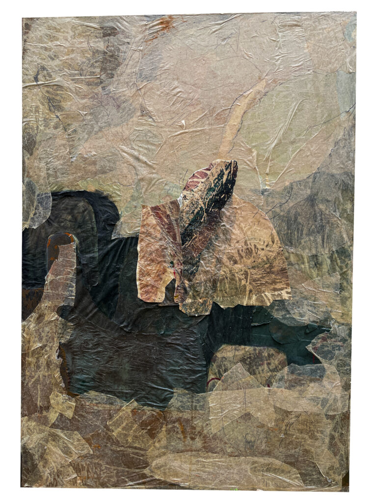 Untitled | 50x70 cm | Collage on cardboard | 2020