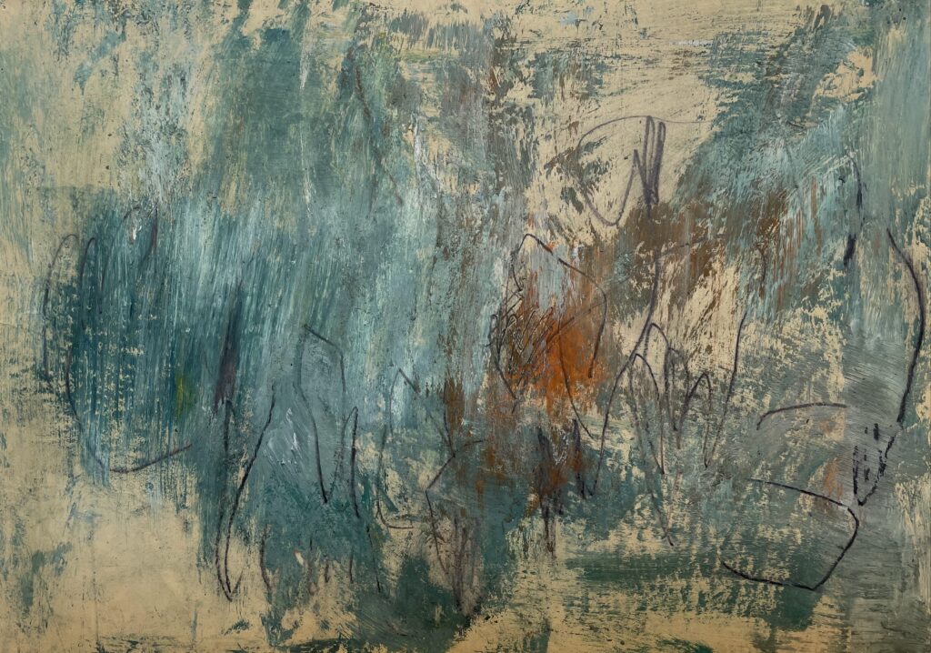 Untitled | oil color on paper | 18x26 cm | 2018
