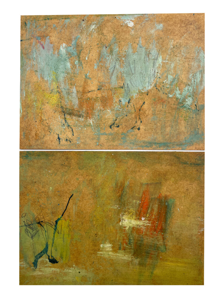 Untitled | oil color on paper | 36x26 cm | 2018
