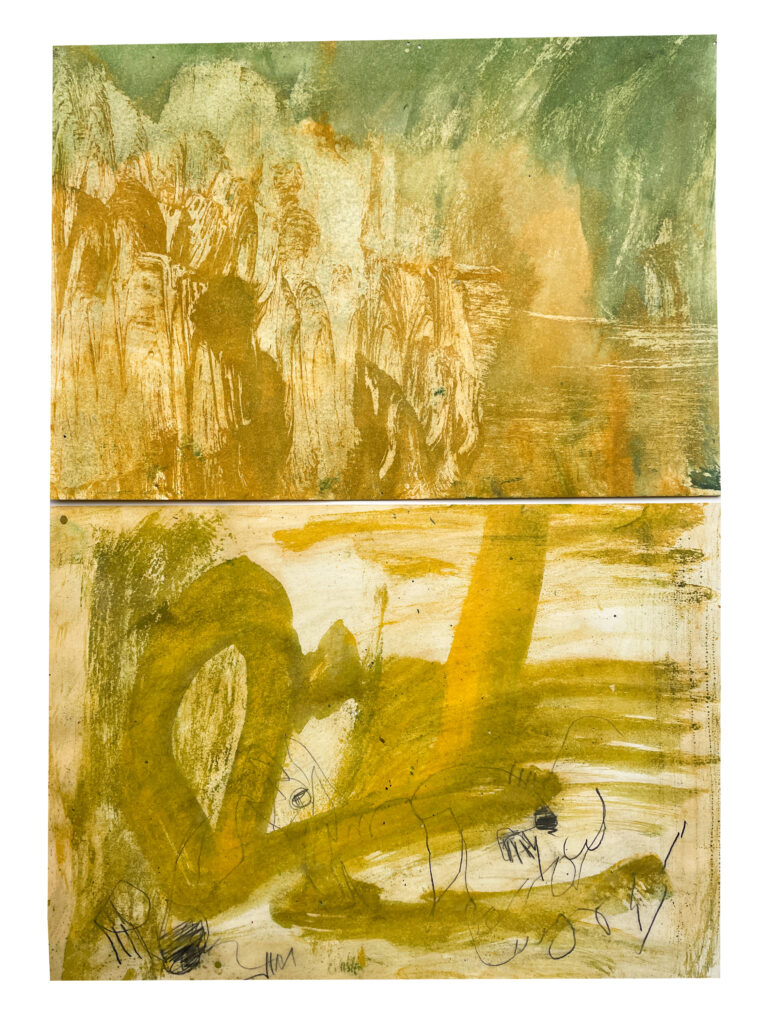Untitled | oil color on paper | 18x26 cm | 2018