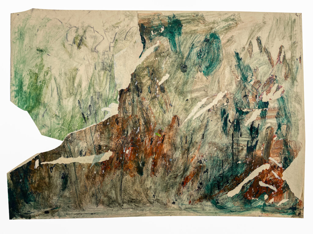 Untitled | oil color on paper | 18x26 cm | 2018
