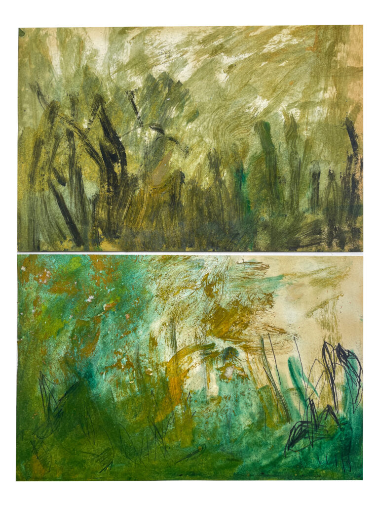 Untitled | oil color on paper | 36x26 cm | 2018